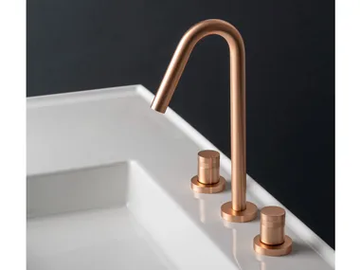 X-CHANGE - 3 hole countertop washbasin tap by Rubinetterie Treemme - view 2
